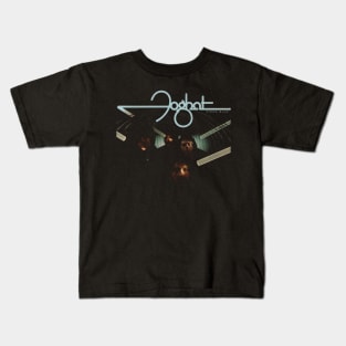 Slow Ride in Style Foghats Band T-Shirts, Where Classic Rock Meets Contemporary Fashion Swagger Kids T-Shirt